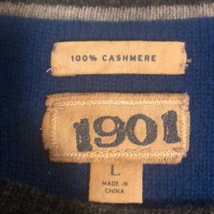 1901 - Men’s 100% cashmere sweater